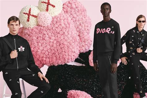 kaws dior streetwear.